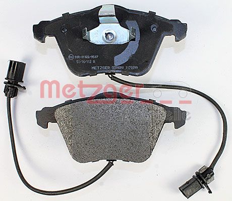 METZGER 1170099 Bremsbelagsatz, Scheibenbremse